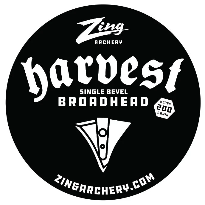 Tiro con arco Zing, cabezal ancho de bisel único, 200 granos cada uno, paquete de 6 Foto 3 de 3