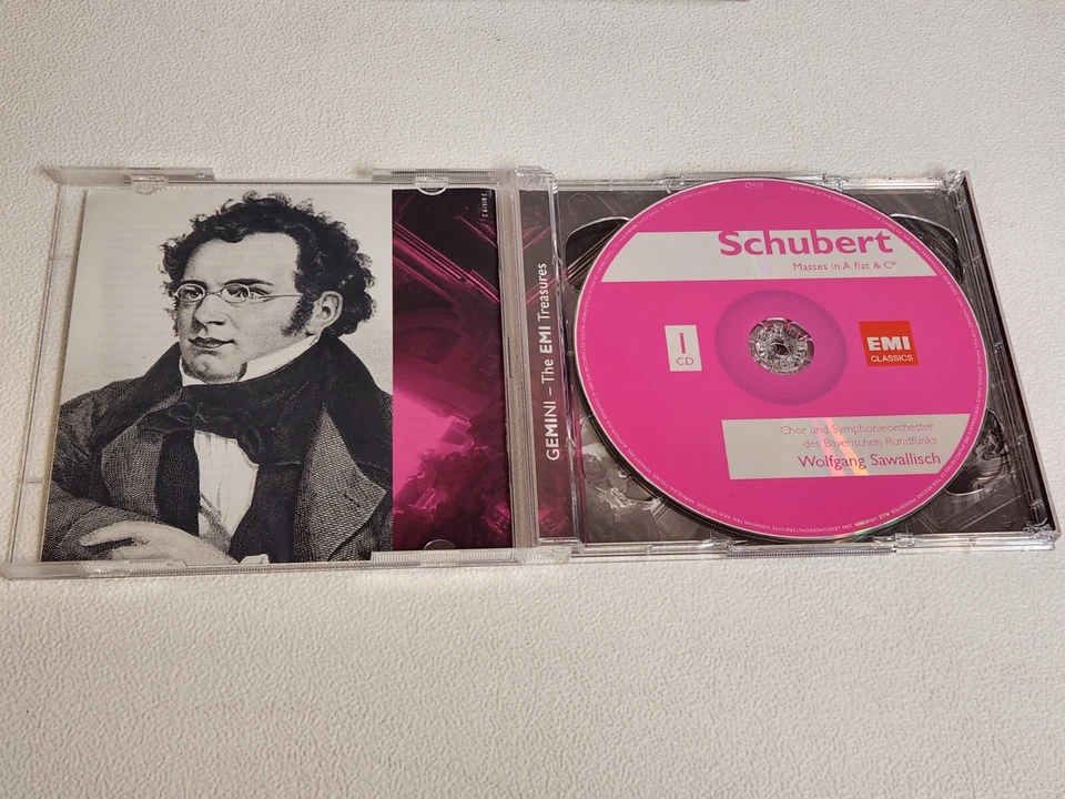 SCHUBERT - 3 Masses / Tantum / Ergo / Offertorium - 2 CD - Import - Fast Ship - Imagem 2 de 4