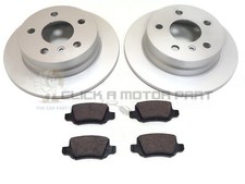 MERCEDES A CLASS A150 A170 A180 CDi A200 05-12 REAR BRAKE DISCS AND PADS SET NEW
