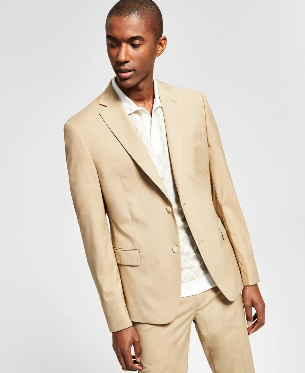 Caramel suit shop jacket