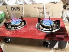 Brand new 2burner Glass panel 13.5mj LPG stove or cook top + 2m hose & regulator