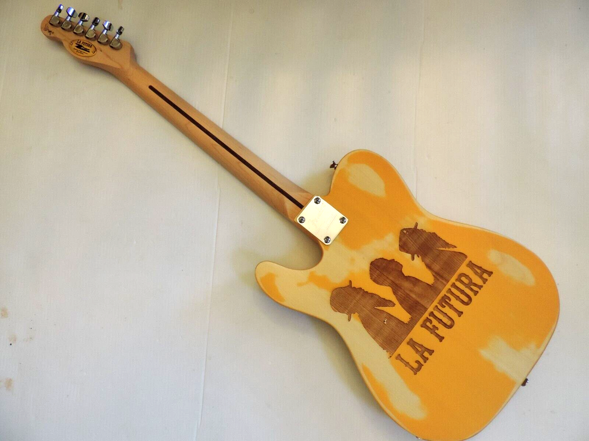 FENDER TELECASTER ZZ TOP LA FUTURA HAND ENGRAVED CUSTOM TELE