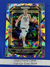 2023 #41 Emma Meesseman WNBA Panini Prizm Basketball Ice Prizm Sky