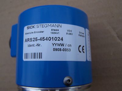 SICK STEGMANN ARS25-45401024 Absolute Encoder 1/4'' Solid Shaft with conn/cable