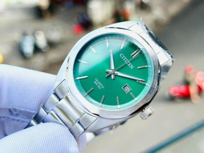 Citizen BI5110-54X Green Analog Stainless Steel Quartz Citizen BI5110-54X Green Analog Stainless Steel Quartz