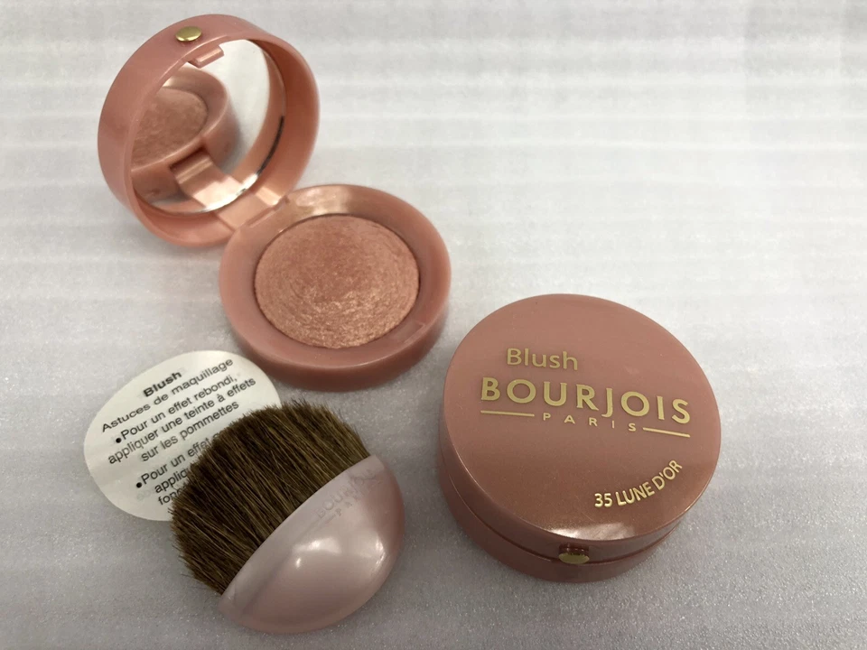 2 BURJOIS PARIS РУМЯНА LUNE D'OR #35 НОВЫЙ ПОЛНЫЙ РАЗМЕР - ТРУДНО НАЙТИ ЦВЕТ - Изображение 2 из 4