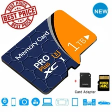 Universal Ultra Micro SD Card 1TB Memory Card TF Class10 for Smartphones Tablets