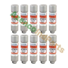 10PCS/Box New Ferraz Shawmut ATDR-10 ATDR10 ATDR 10A 600Vac TIME-DELAY Fuse