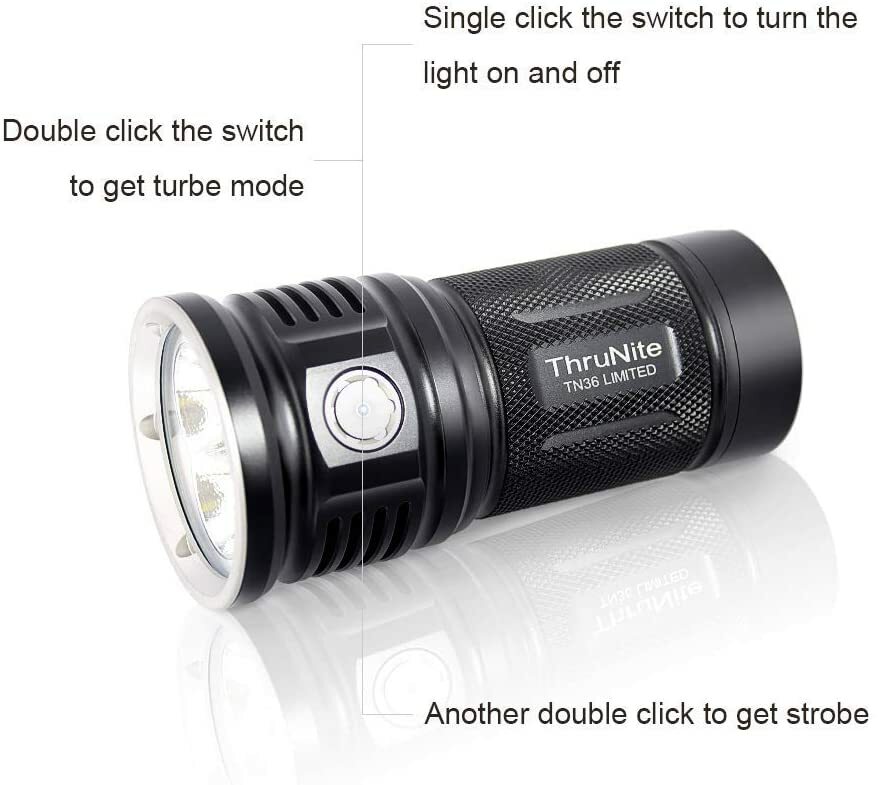ThruNite TN36 Limited Version 11000 Lumen CREE XHP 70B LED