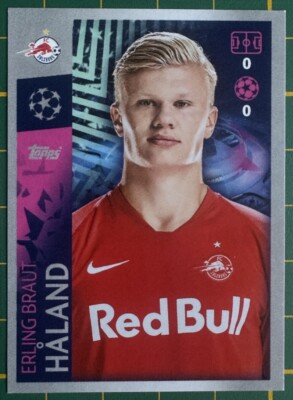 Sticker Topps Champions League 2019-20 2020 Erling HALAND 419 Salzburg HAALAND