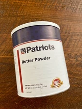 4Patriots Butter Powder Freeze Dried US Made #10 Emergency Survival Food