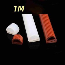 E Shape Silicone Rubber Sealing Strip Window Door Oven Seal Gasket Strips