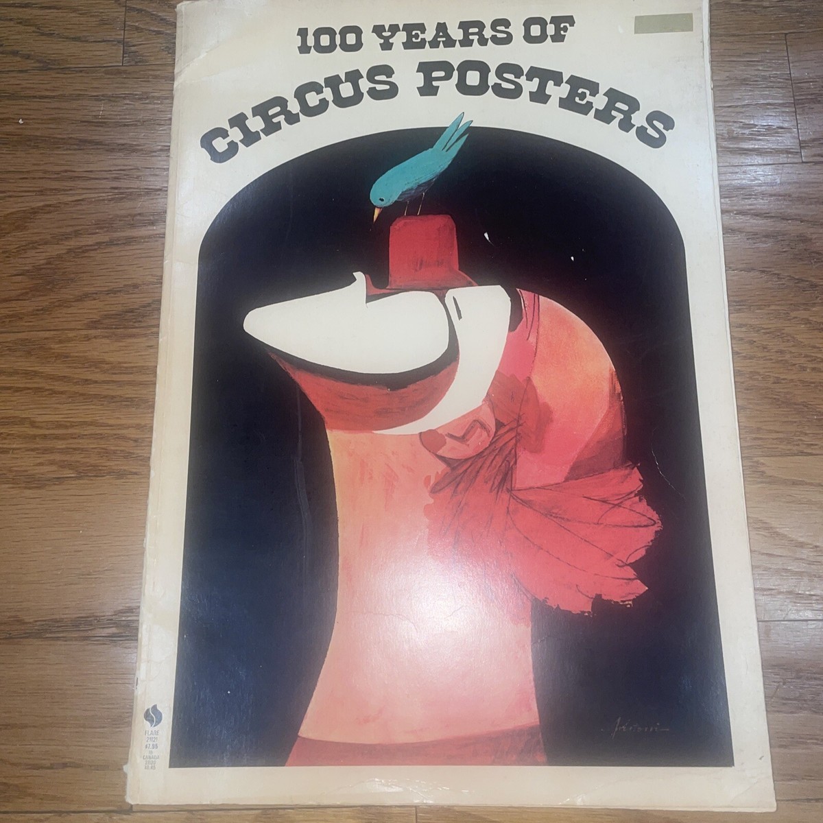 Circus Posters 100 Years - Book by Rennert 1974 First Edition