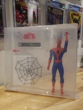 1979 Energized Spider-Man 14" by REMCO CAS 85 custom acrylic w/accessories AFA