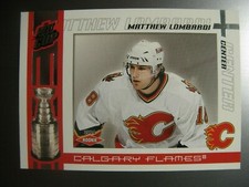 2003-04 Pacific Quest for the Cup 482/950 Matthew Lombardi #105 Calgary Flames