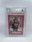 Allen Iverson Signed 1997-98 Fleer Thrill Seekers #6 Beckett Auto