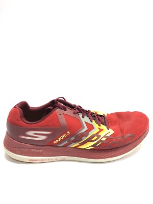 skechers go run mens red