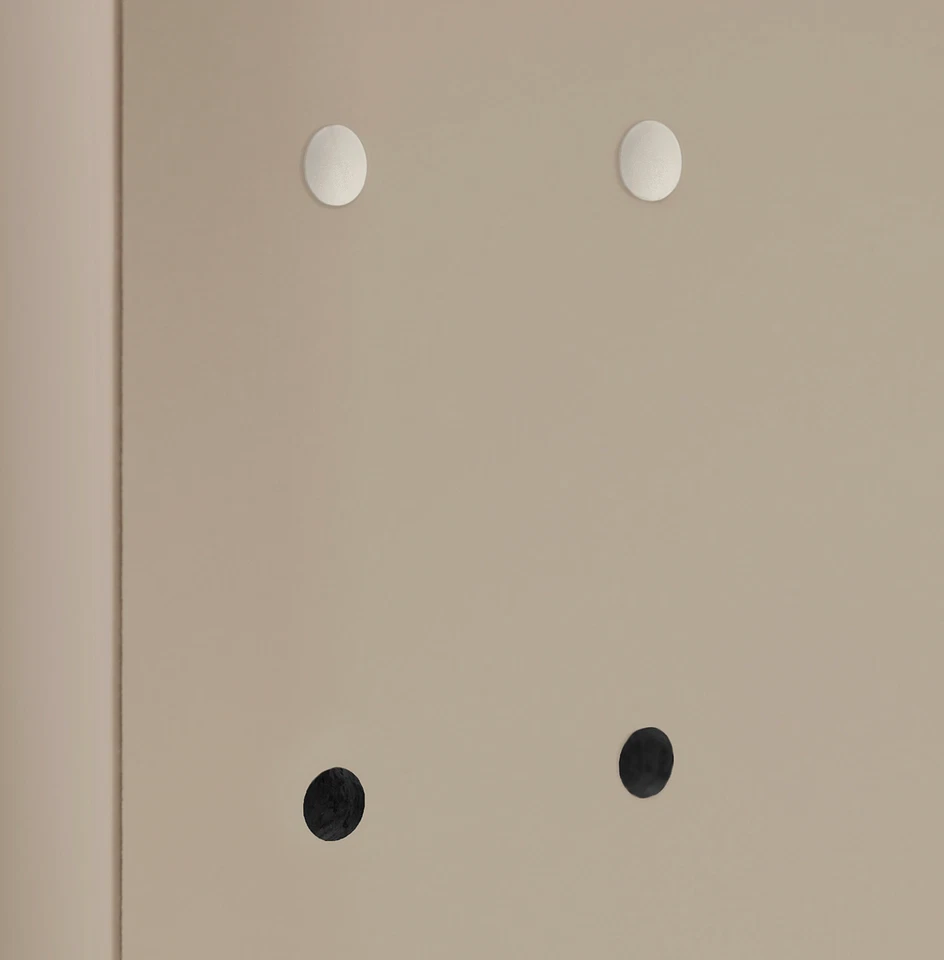 IKEA PAX KOMPLEMENT METOD VARIERA LOCH ABDECKKAPPE grau-beige X100 ORIGINAL - NEU - Bild 2 von 3