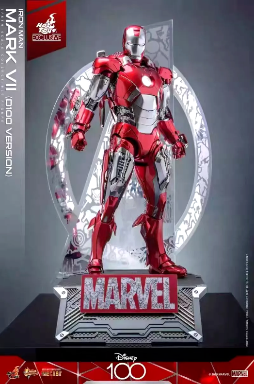 ホットトイズ アイアンマン マークⅦ D100 新品 Hot Toys Marvel Iron Man Mark VII D100 1/6 Action Figure