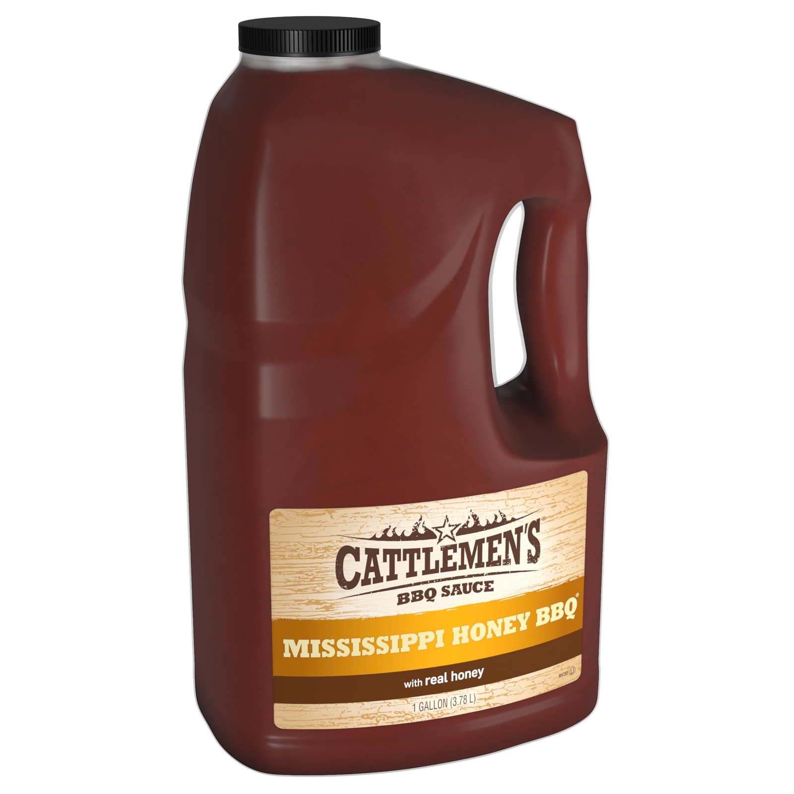 Mississippi Honey BBQ Sauce in 1 Gallon Bulk Container