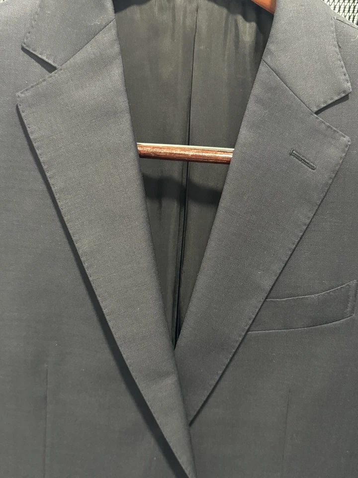 Chaqueta de traje Ermenegildo Zegna azul marino Foto 2 de 4