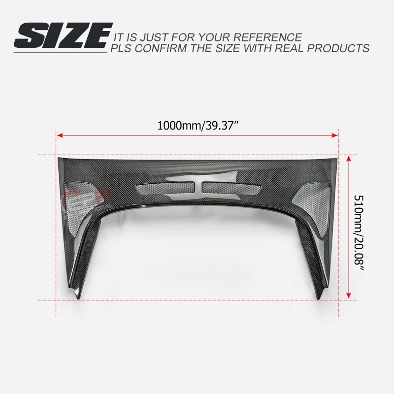 OE Carbon Glossy For Lotus Evora engine bay sail panel Body kits - Imagen 4 de 4