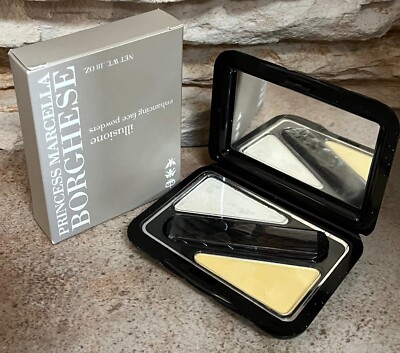 Princess Marcella Borghese ILLUSIONE Enhancing Face Powders CANDLELIGHT .18z NIB
