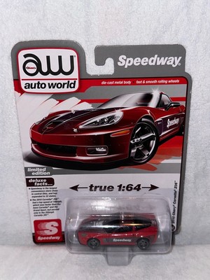 Auto World Speedway 2010 Chevy Corvette Z06 New In Gray Package