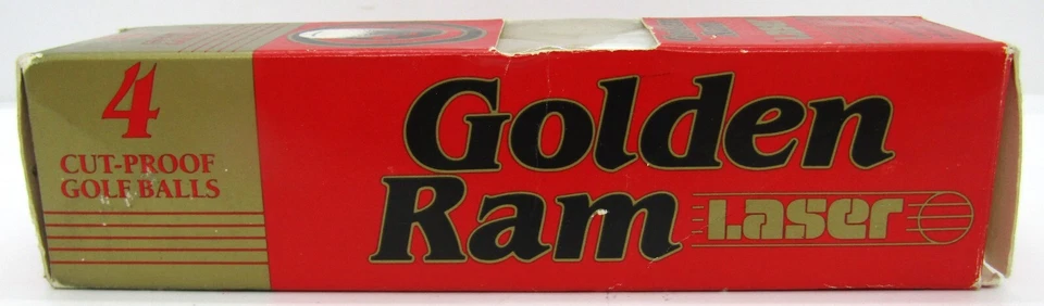 Golden Ram Laser White Box of 4 Golf Balls. - Image 3 of 4