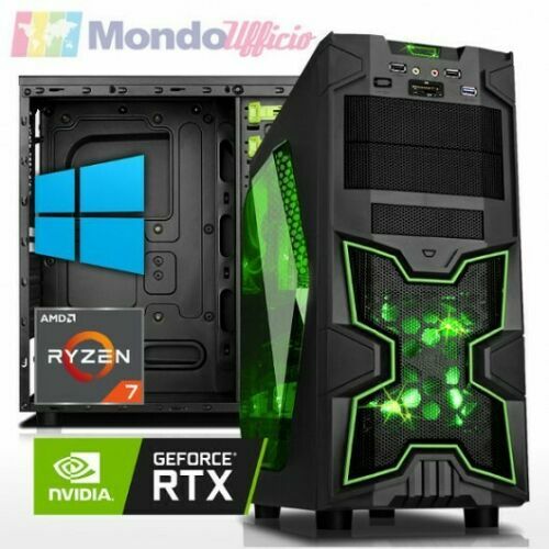 ゲーミングPC　Ryzen 9 5900X　Radeon RX 7800 XT PC GAMING AMD RYZEN 9 5900X - Ram 64 GB - SSD M.2 1 TB - ATI RX