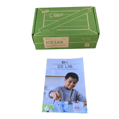 Kiwi Co Crate ICE LAB Age 5+ #f1773-ice STEM Based Science Box