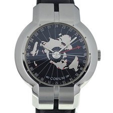 CORUM Cronum 283.251.20 GMT black Dial Automa...