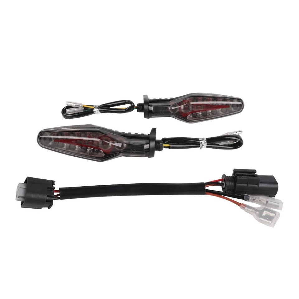 Luz intermitente LED intermitente para BMW S1000RR S1000R 14-18 Foto 3 de 4