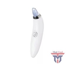 Blackhead Acne Pore Cleaning Device with Vacuum Action Cordless  Portable White