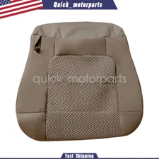 Driver Side Bottom Cloth Seat Cover Med Parchment Tan For 00-03 Ford F150 XLT