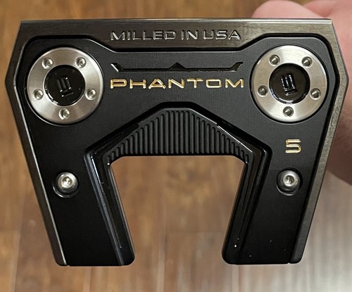 Scotty Cameron 2025 Phantom 5 Circle H Putter - New - Xtreme Dark Finish - Gold - Picture 4 of 10