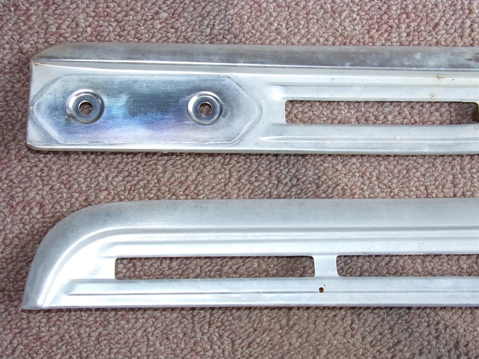 Dodge Truck 1958 1959 capó moldura lateral OEM 2 piezas Power Wagon Town Panel Foto 3 de 4