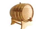 Oak barrels 10 liter Brass Band for whisky or spirits - free engraving
