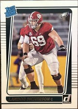 2021 Panini Donruss - Rated Rookie Landon Dickerson #305 (RC)