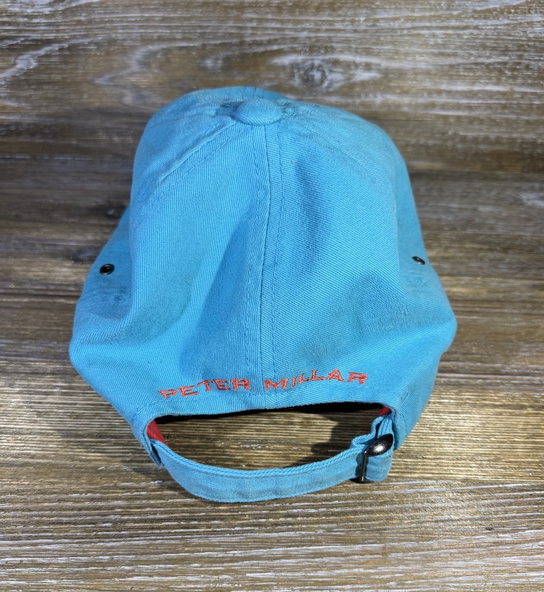 Peter Millar Strapback Hat Cap Dad Embroidered Tu… - image 4