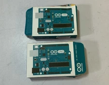(Lot of 2) Arduino UNO R3 Microcontroller Development Kits & Board "F6C"