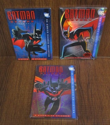 DVD Batman Beyond Seasons 1 2 3 The Complete TV Series Full Screen NEW SEALED
