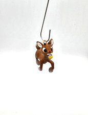 Mini RUDOLPH The Red Nosed Reindeer Island Of Misfit Toys PVC Christmas Ornament