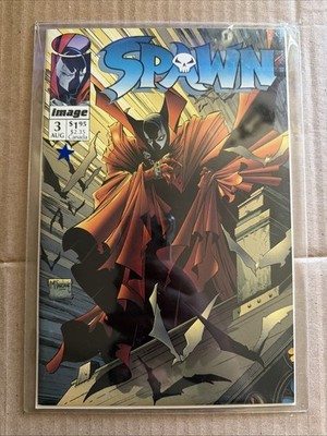 vintage 90's Spawn #3 Image Comic Book Todd McFarlane rare & htf & collectible