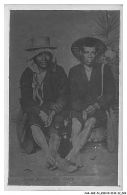 CAR-ADZP4-0283-INDIA - Indios-Maranos - Dep quiché - Photo Map - A Located