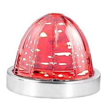 81943 Red/Clear Classic Watermelon Surface Mount 18 LED Turn/Marker Light