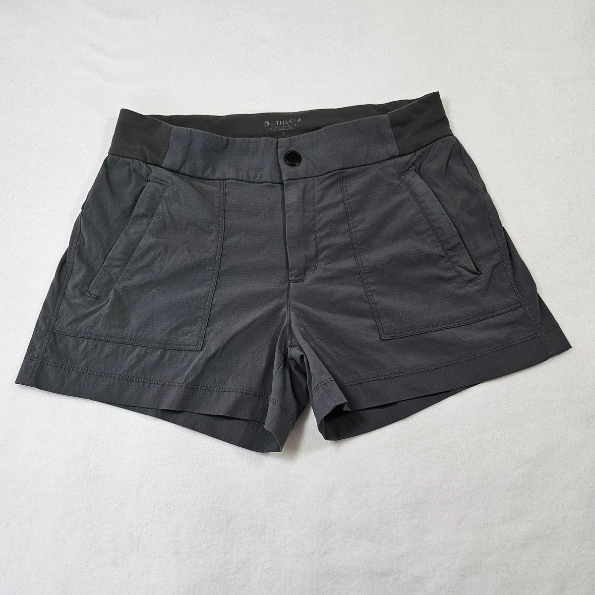 Short De Cyclisme Athleta Femme - Gris, Taille S, Léger