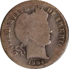 New Listing1904-S Barber Dime