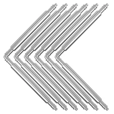 40 Pcs Watch Ear Needle Replacement Spring Bar Tool Strap Pins Band Accessories