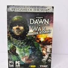 Warhammer 40,000: Dawn of War Winter Assault (PC, 2005) Expansion Pack Sealed